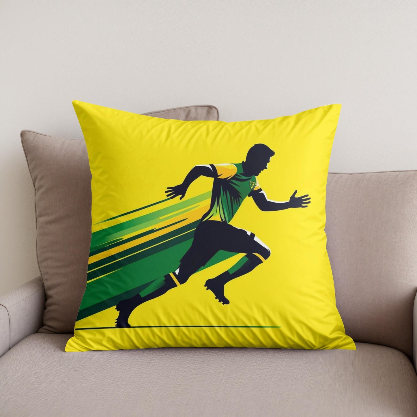 Norwich Sprint Cotton Cushion