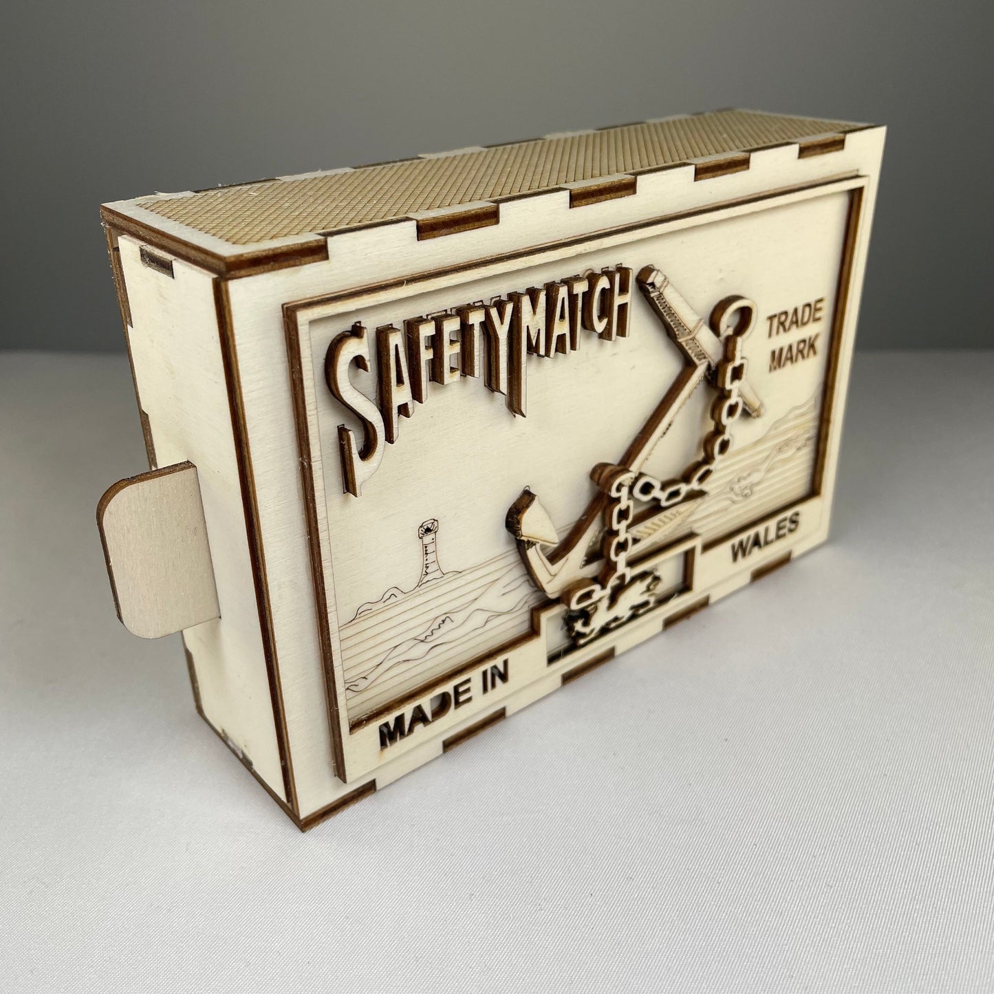 Matchbox (Anchor) - Pre-Built Model by Curious Rabbit ®