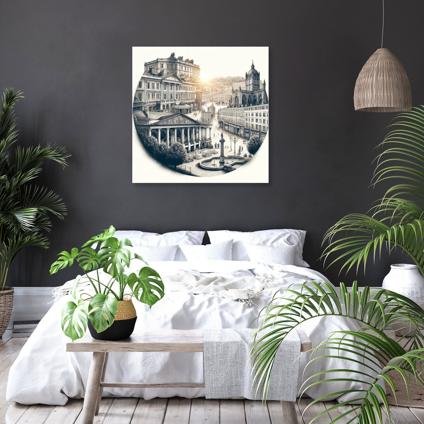 Timeless Bath Canvas