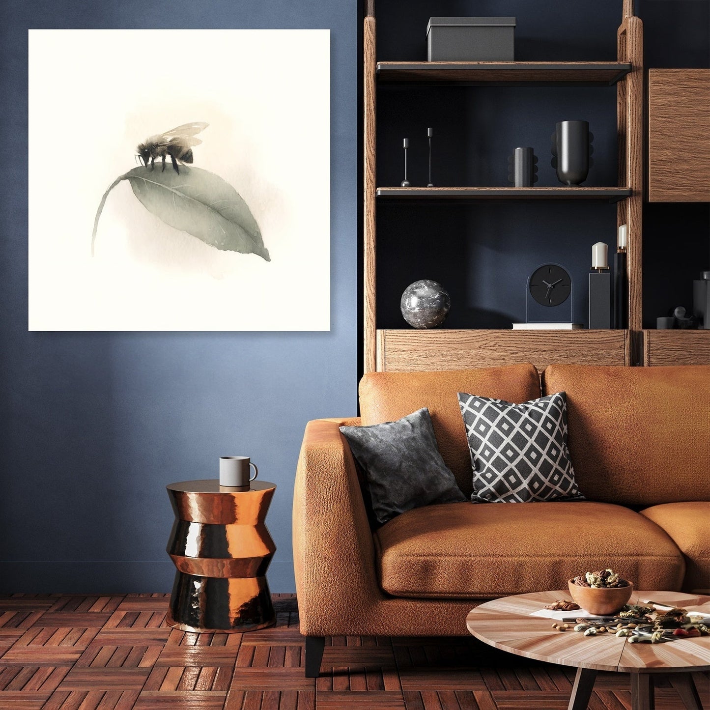 Bee's Quiet Moment Canvas