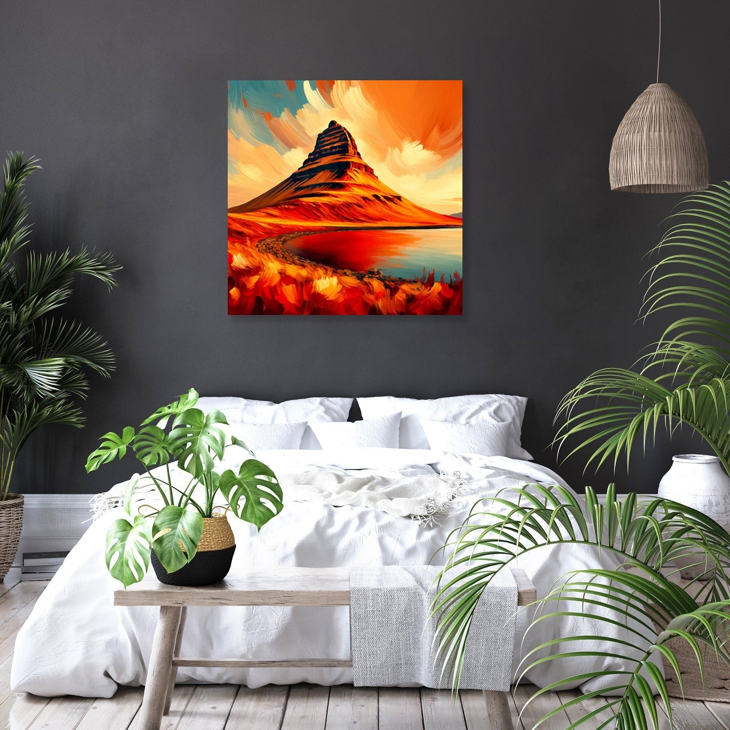 Kirkjufell Warmth Canvas