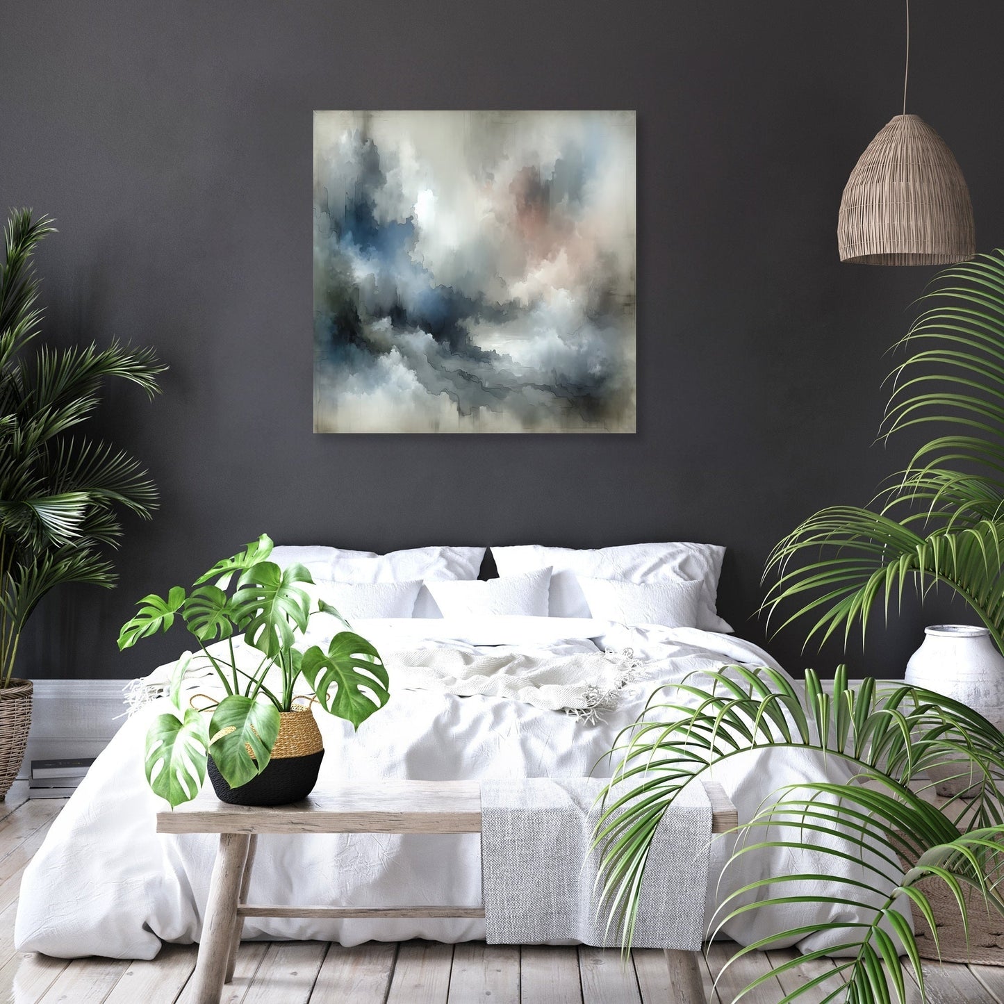 Hurt Faded Canvas