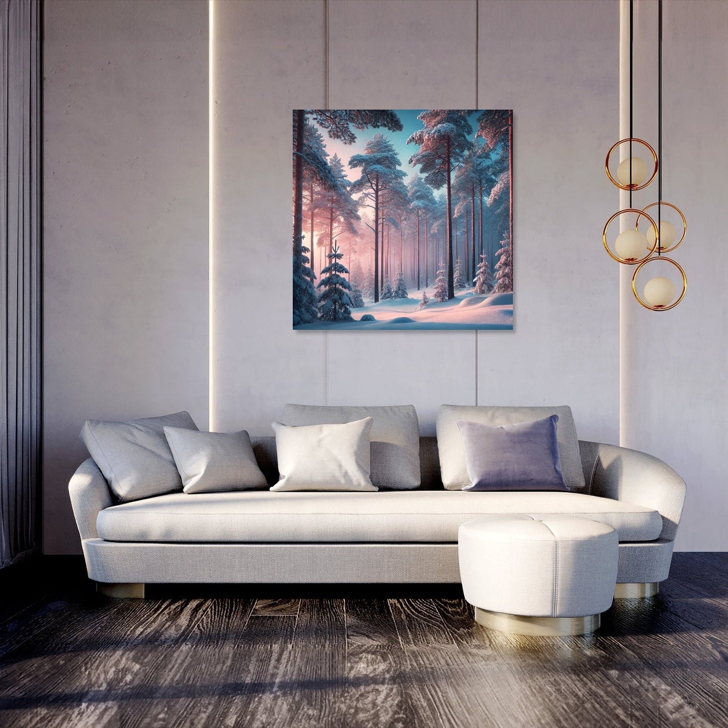 Winter Dawn Canvas