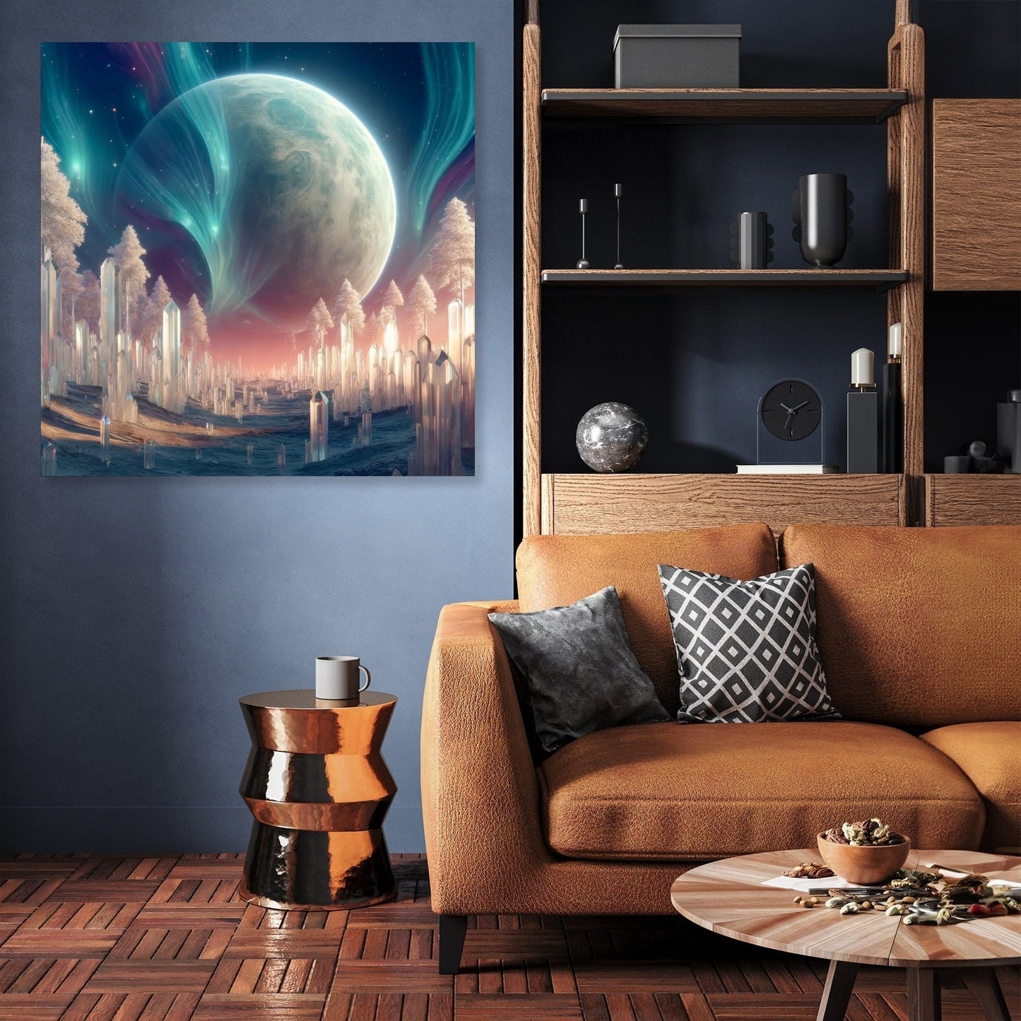 Crystalline Enchantment Canvas