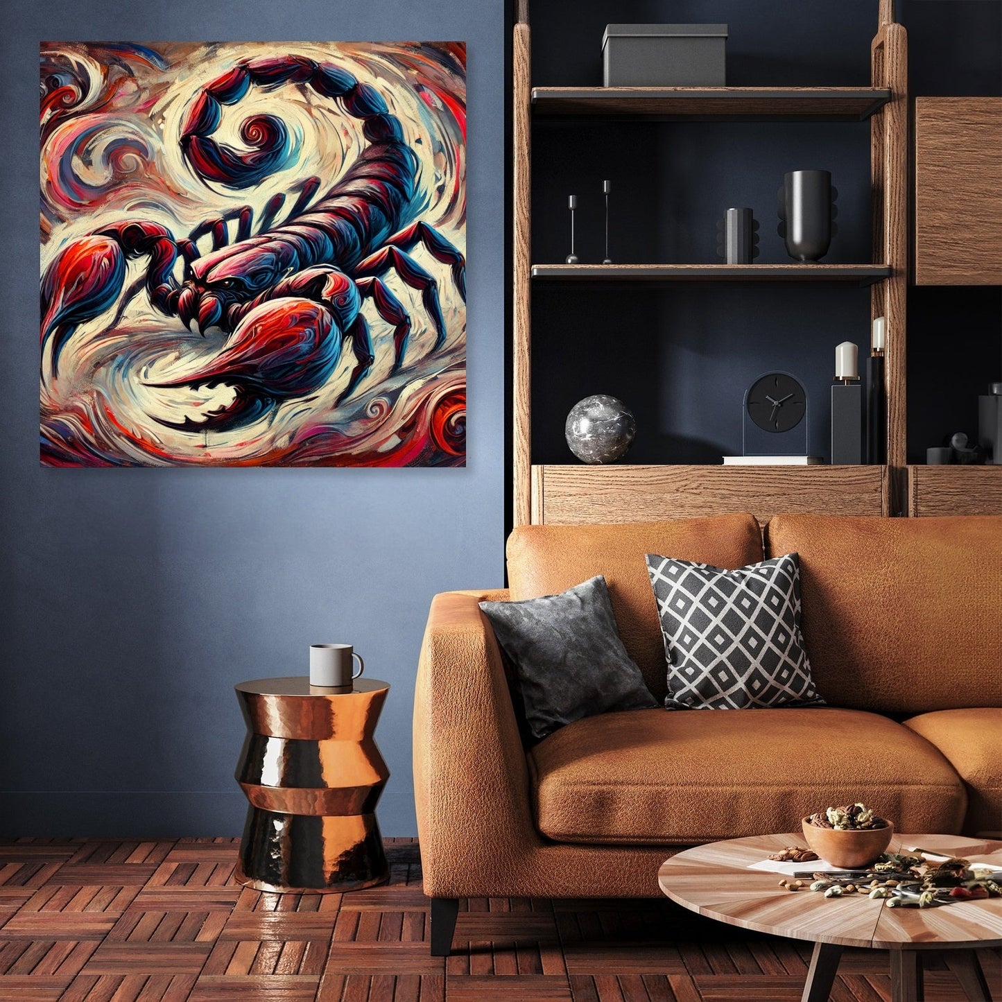 Furious Scorpion Canvas