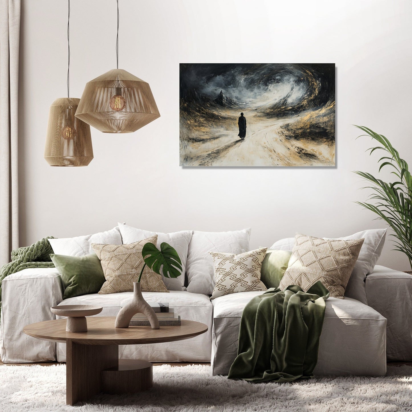 Wind's Whisper Desert Canvas