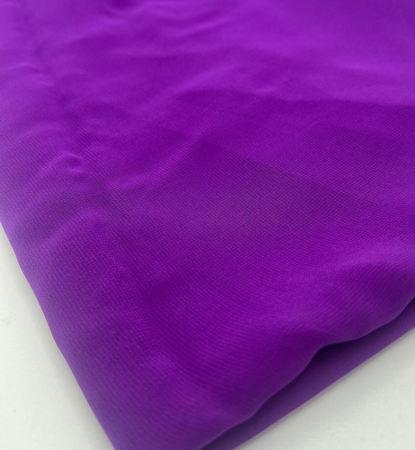Plain Light Purple Chiffon Sheer Dress Bridal Fabric