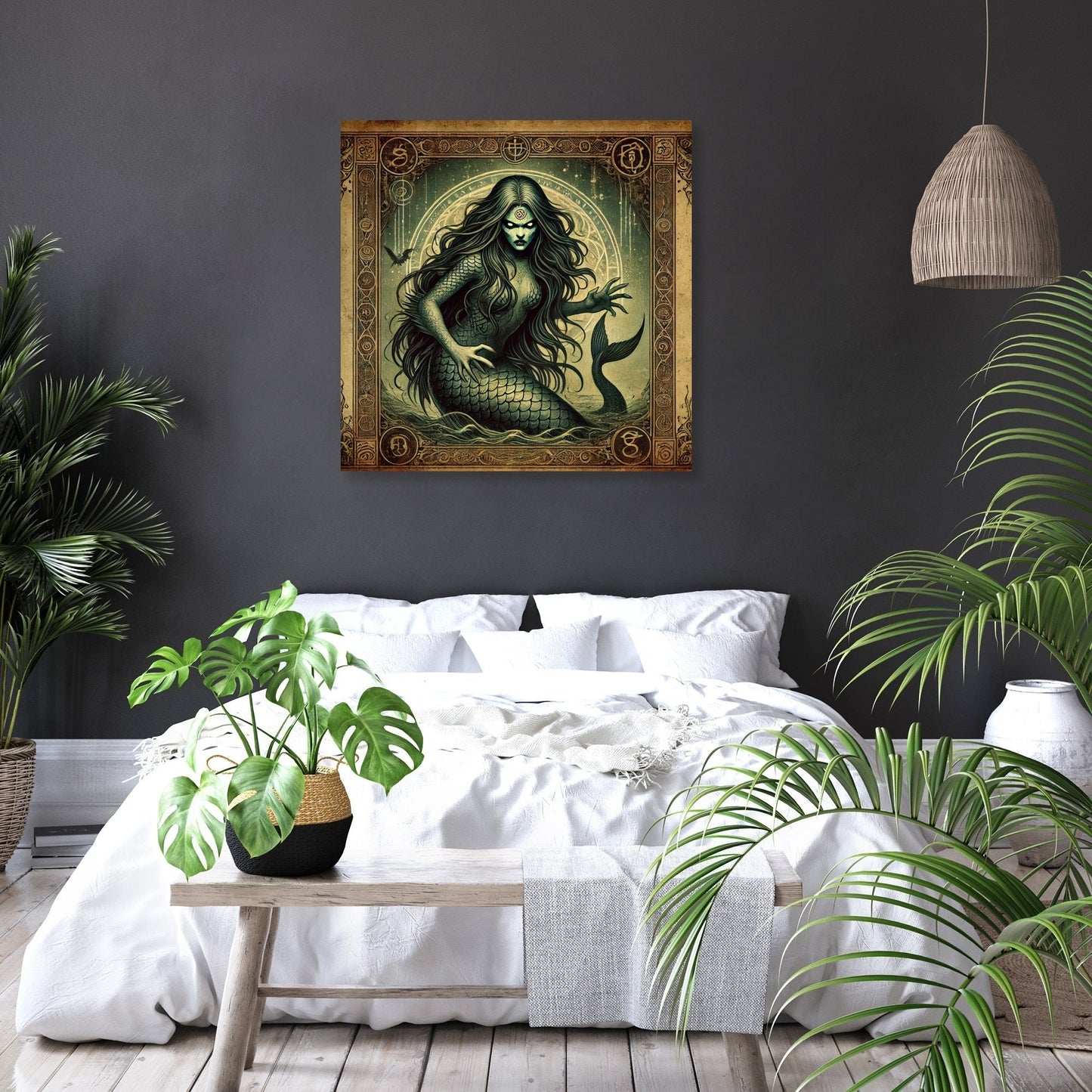 Medieval Siren Canvas