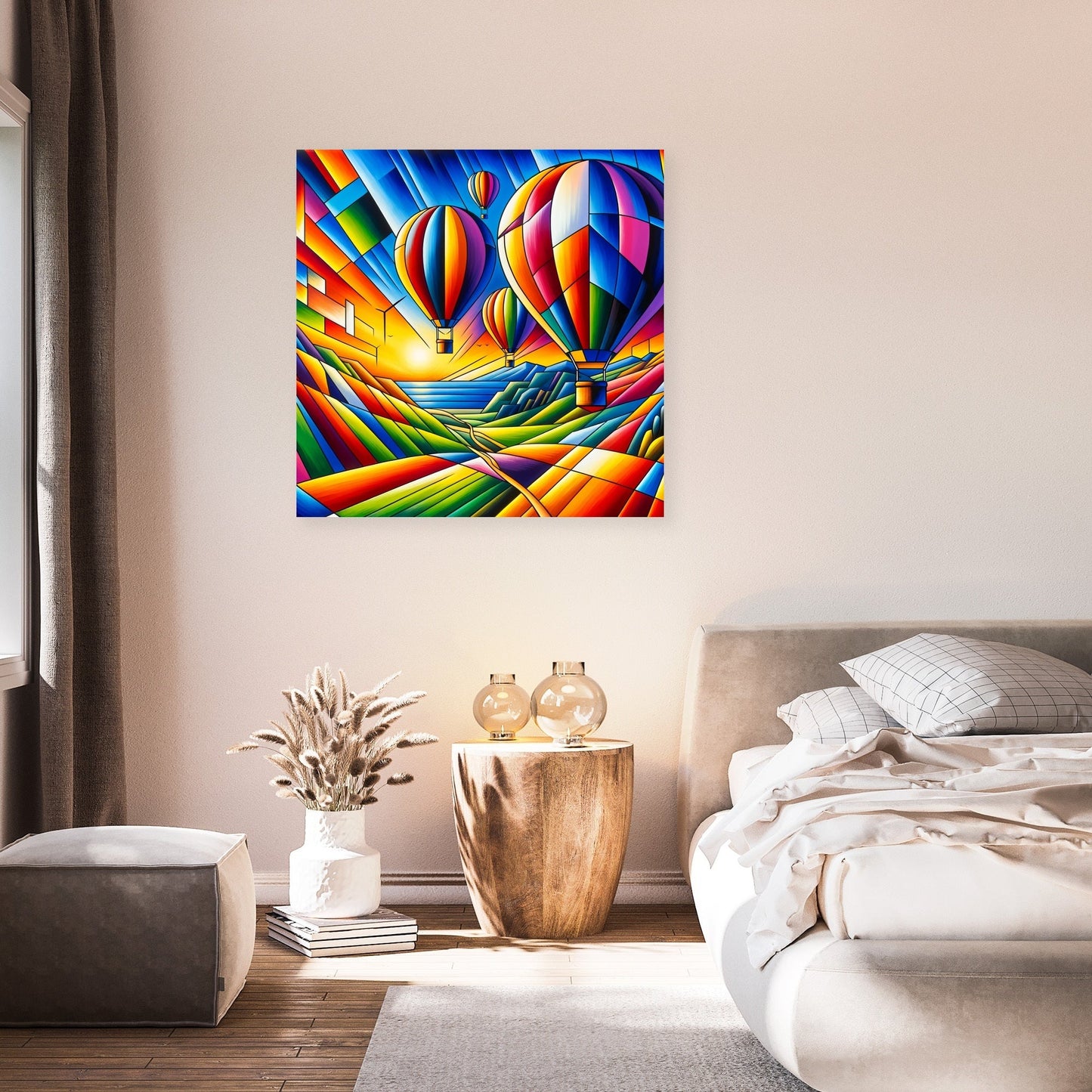 Cubist Odyssey Canvas