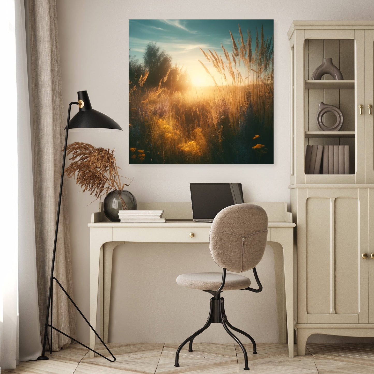 Sunlit Tranquillity Canvas
