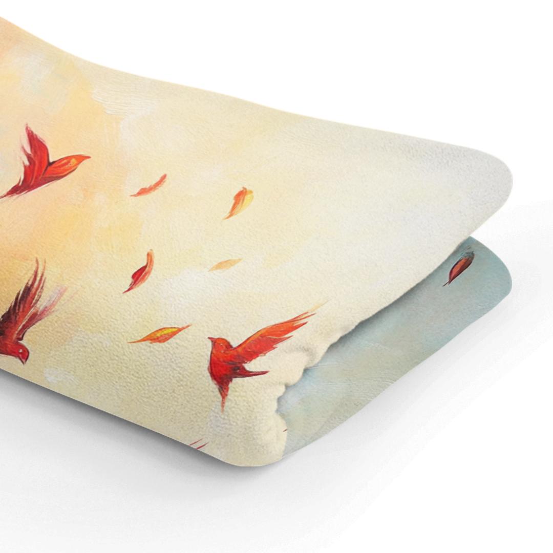 Feathered Leaf Blanket