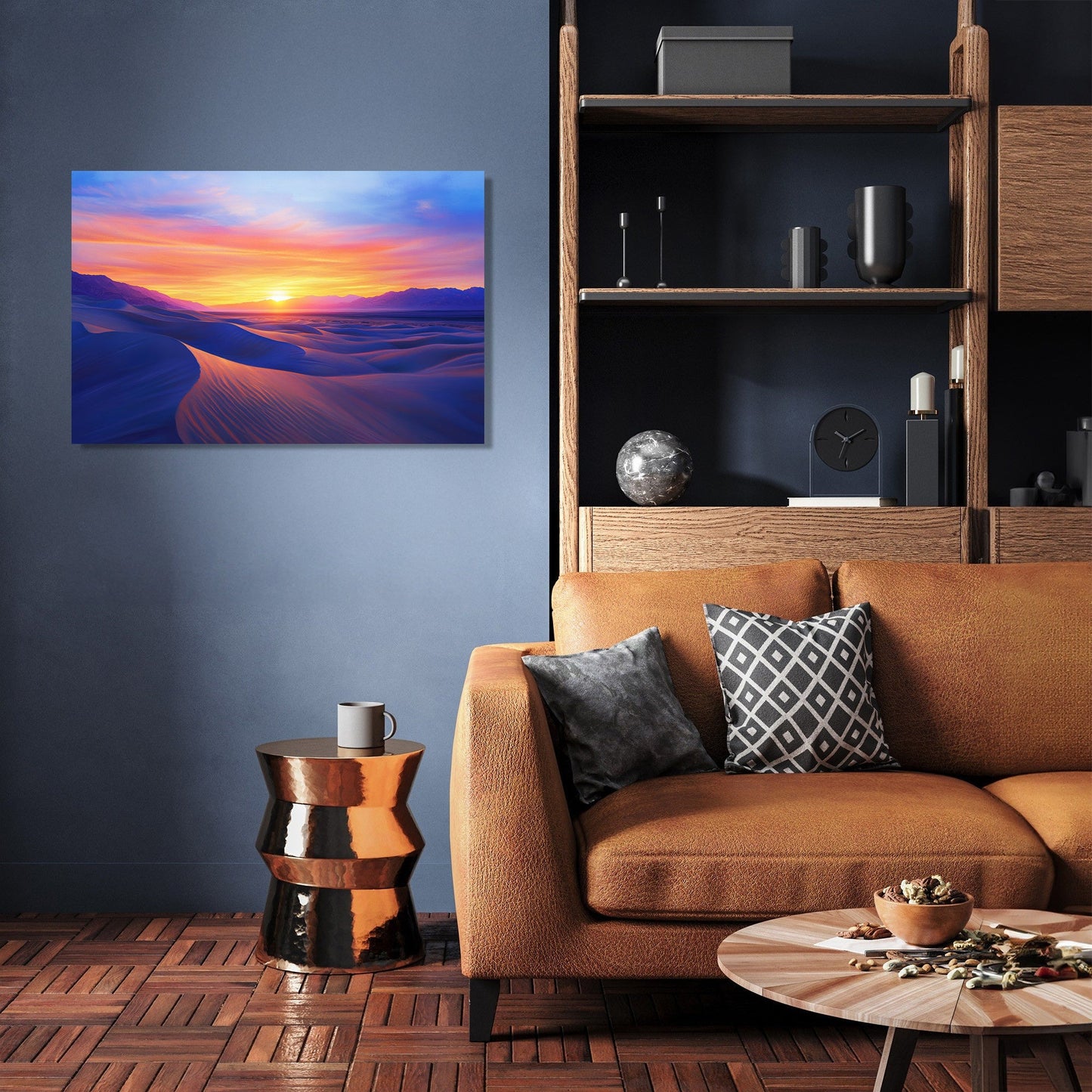 Sunset Illusion Canvas