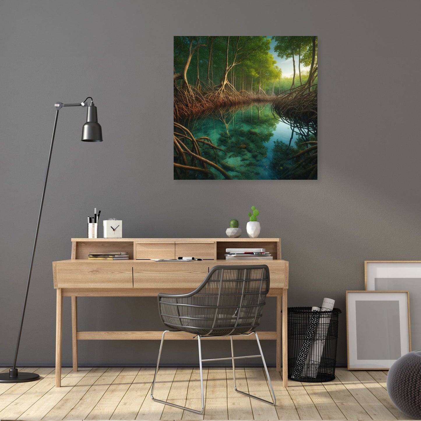 Serene Mangrove Canvas