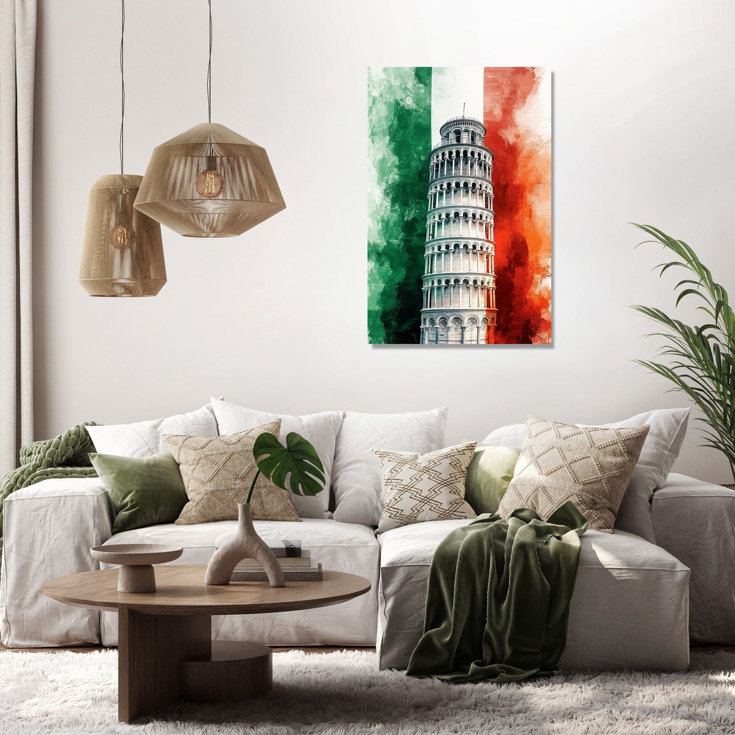 Pisa Glow Heritage Canvas
