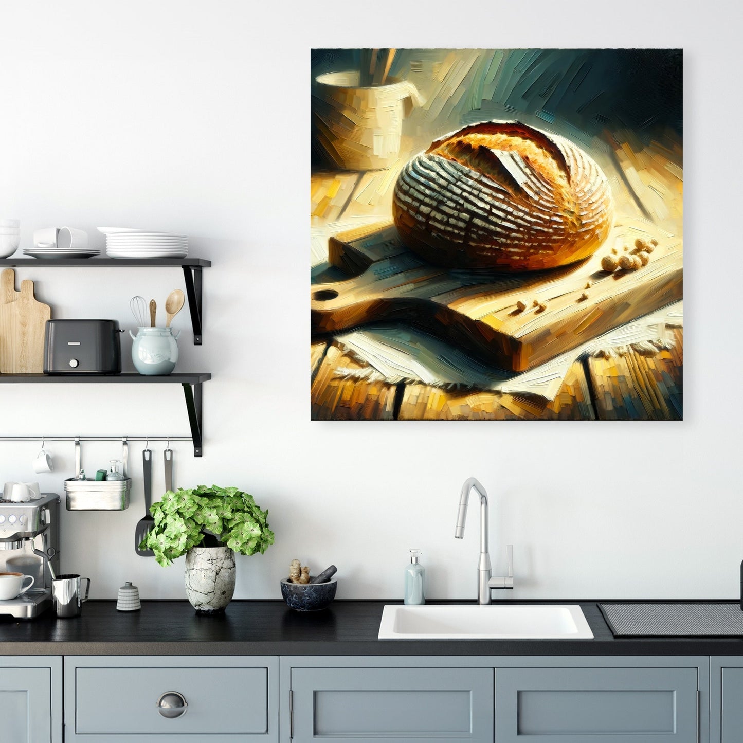 Golden Crust Canvas