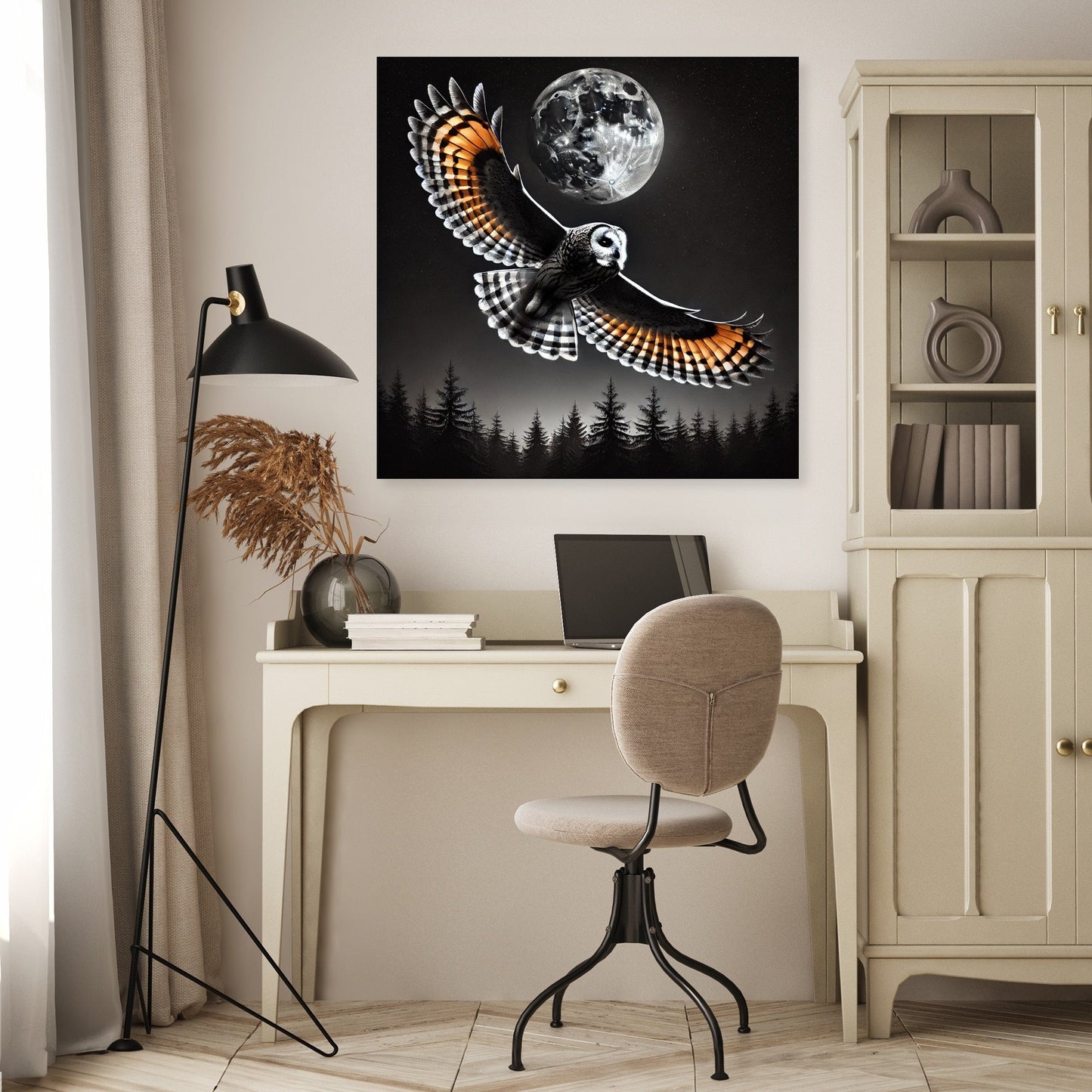 Nocturnal Flight Canvas