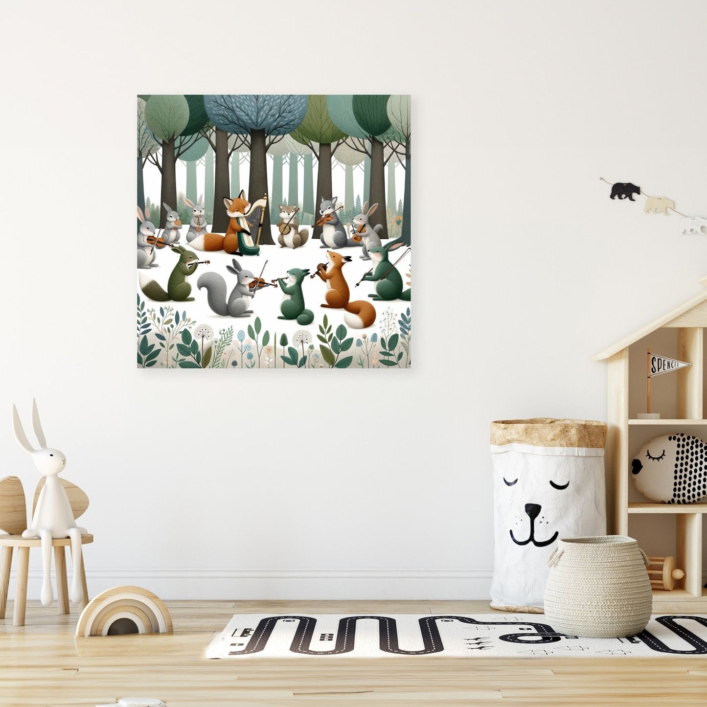 Woodland Orchestra Canvas