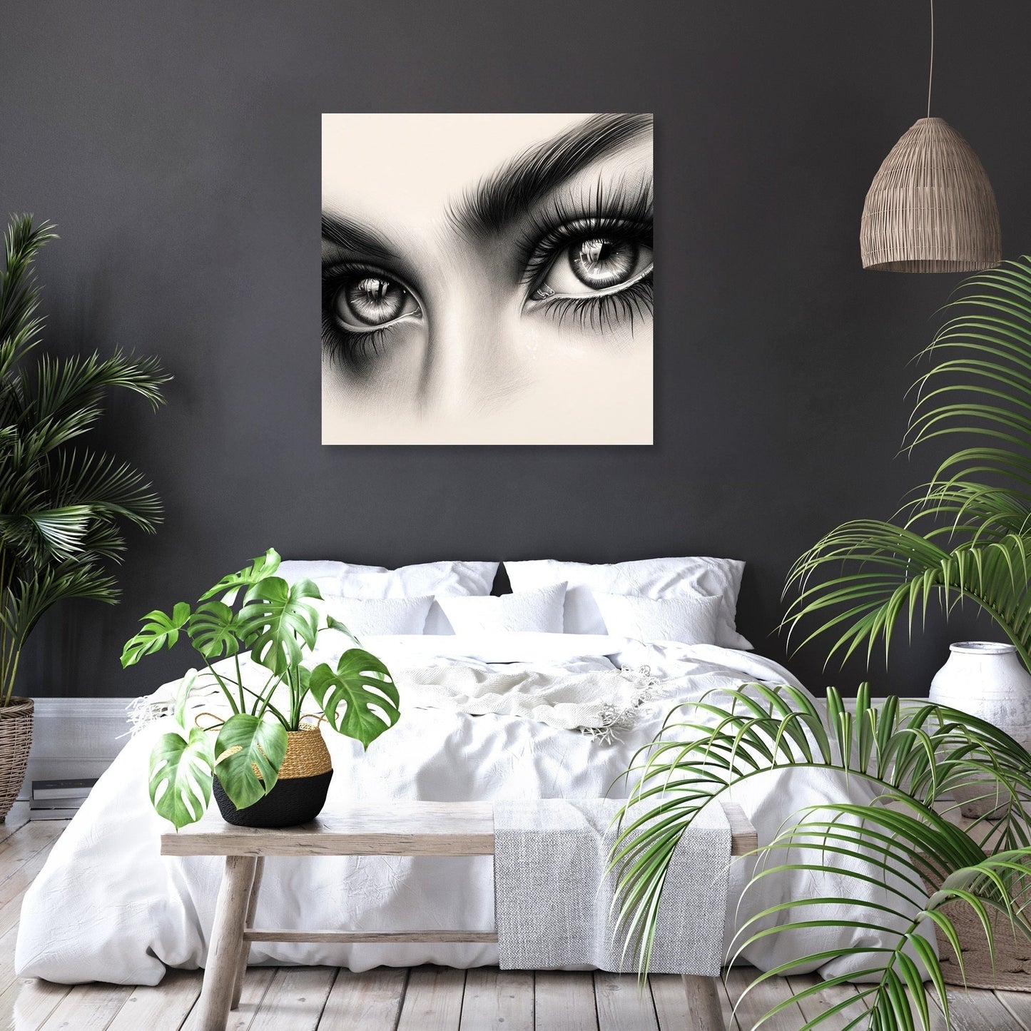 Realistic Gaze Canvas