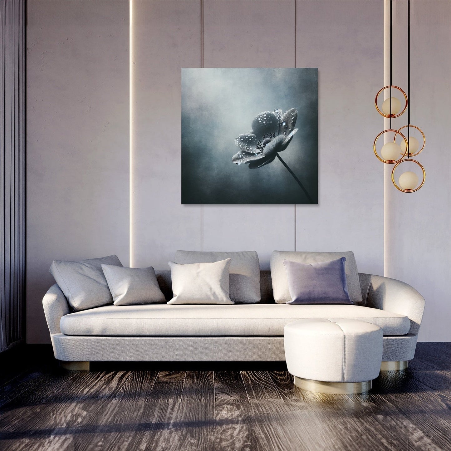Dew-Kissed Solitude Canvas
