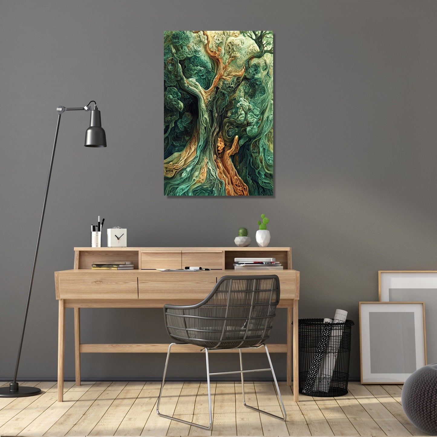 Enigmatic Forest Canvas
