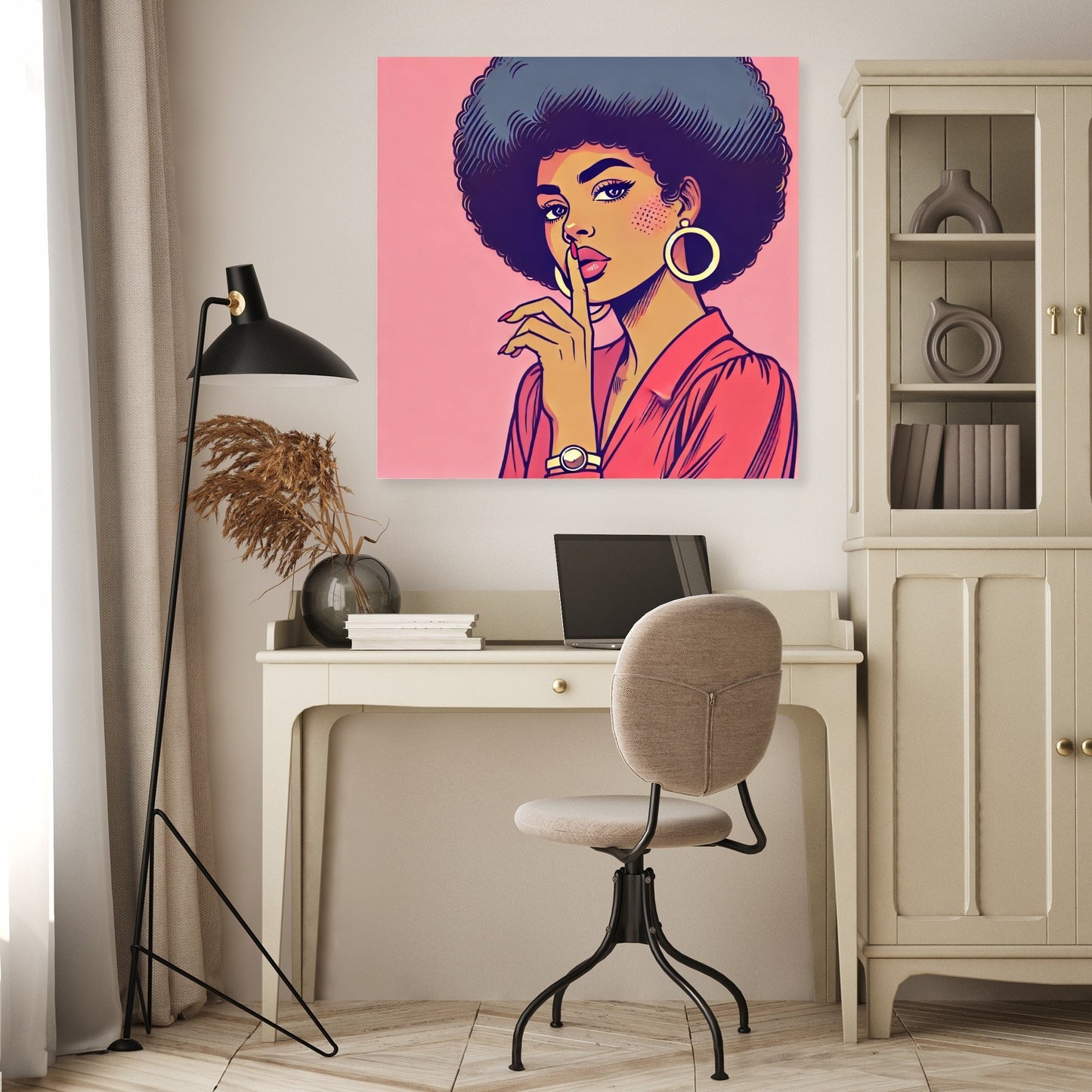Mysterious Silence Canvas