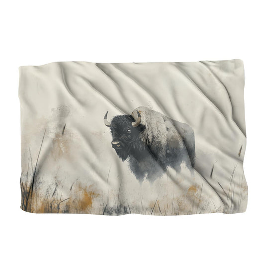 Misty Bison Blanket