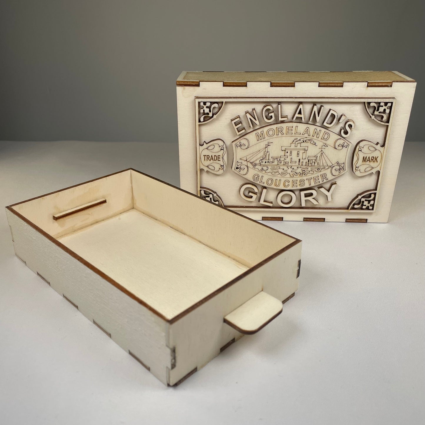 Matchbox (England Glory) - Flatpack Model Kit by Curious Rabbit ®