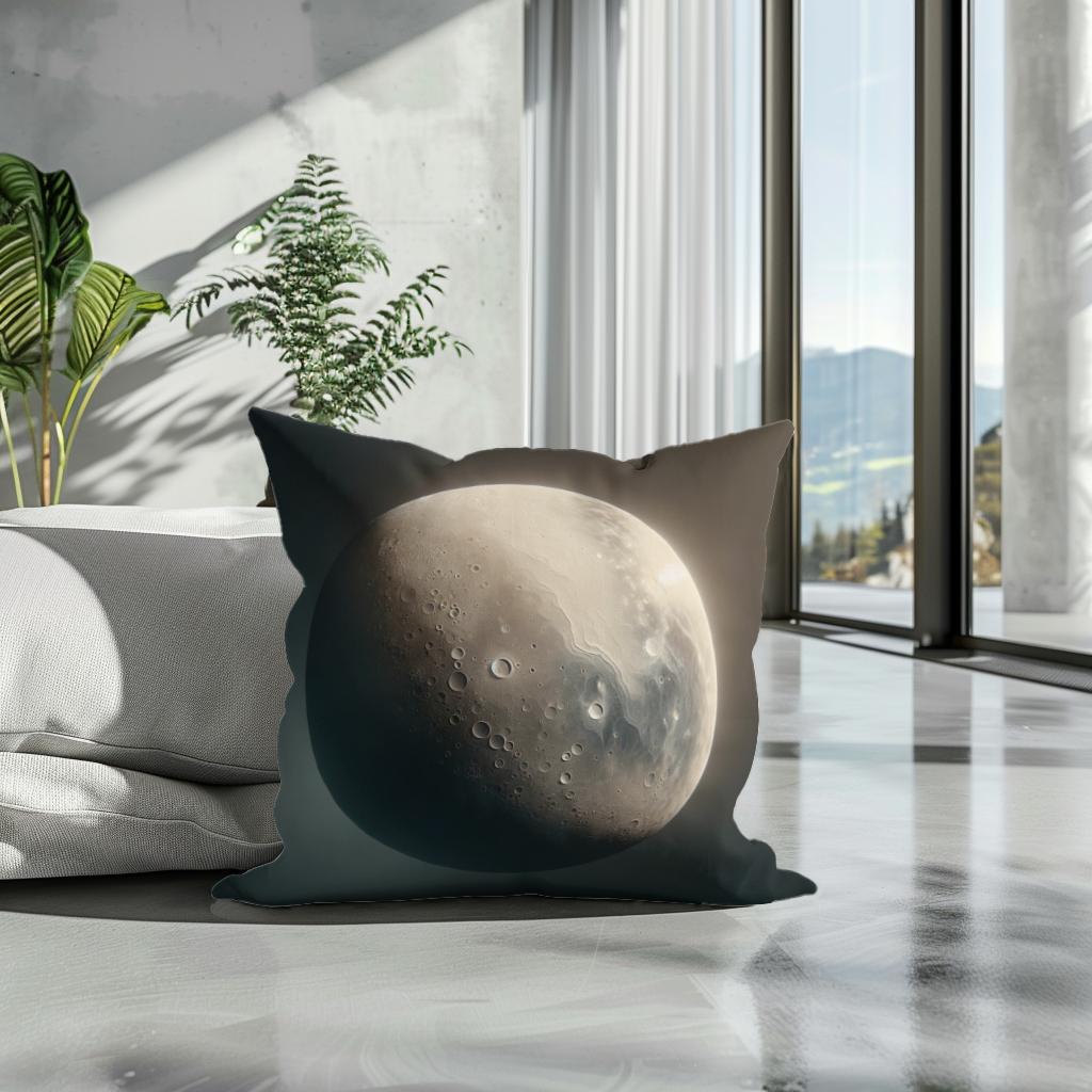 Mercury's Silent Majesty Cotton Cushion