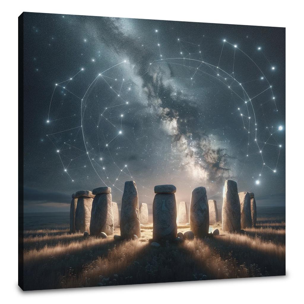 Celestial Stones Canvas