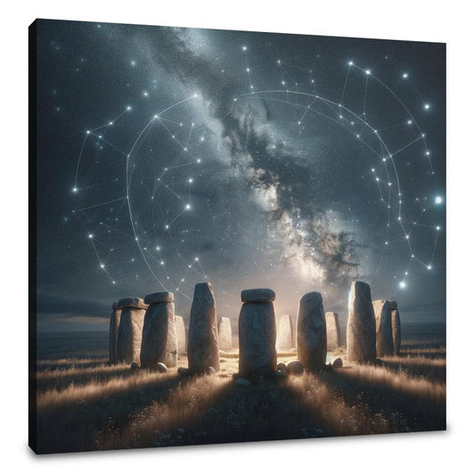Celestial Stones Canvas