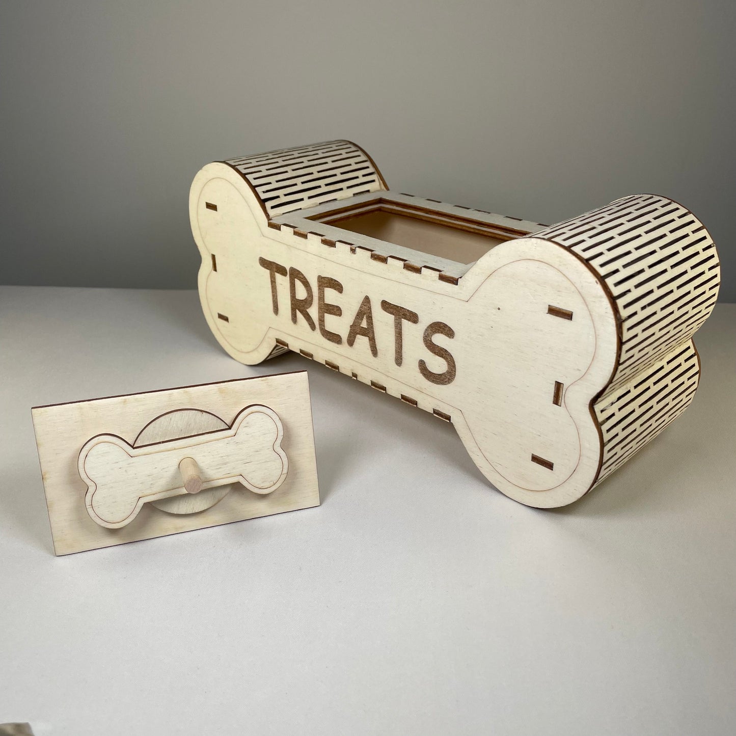 Dog Treat Box - Flatpack Model Kit By Curious Rabbit ®