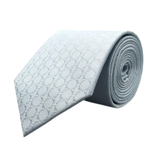 Light Blue Textured Tie