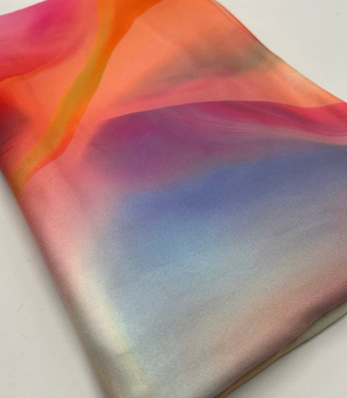 Bright Multi Colour Super Soft Print Stretch Fabric