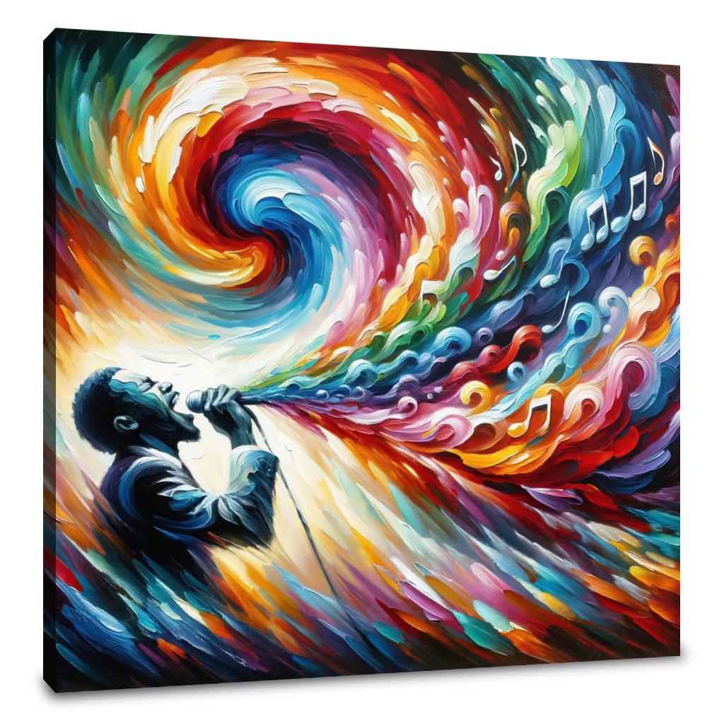 Jazz Resonance Canvas