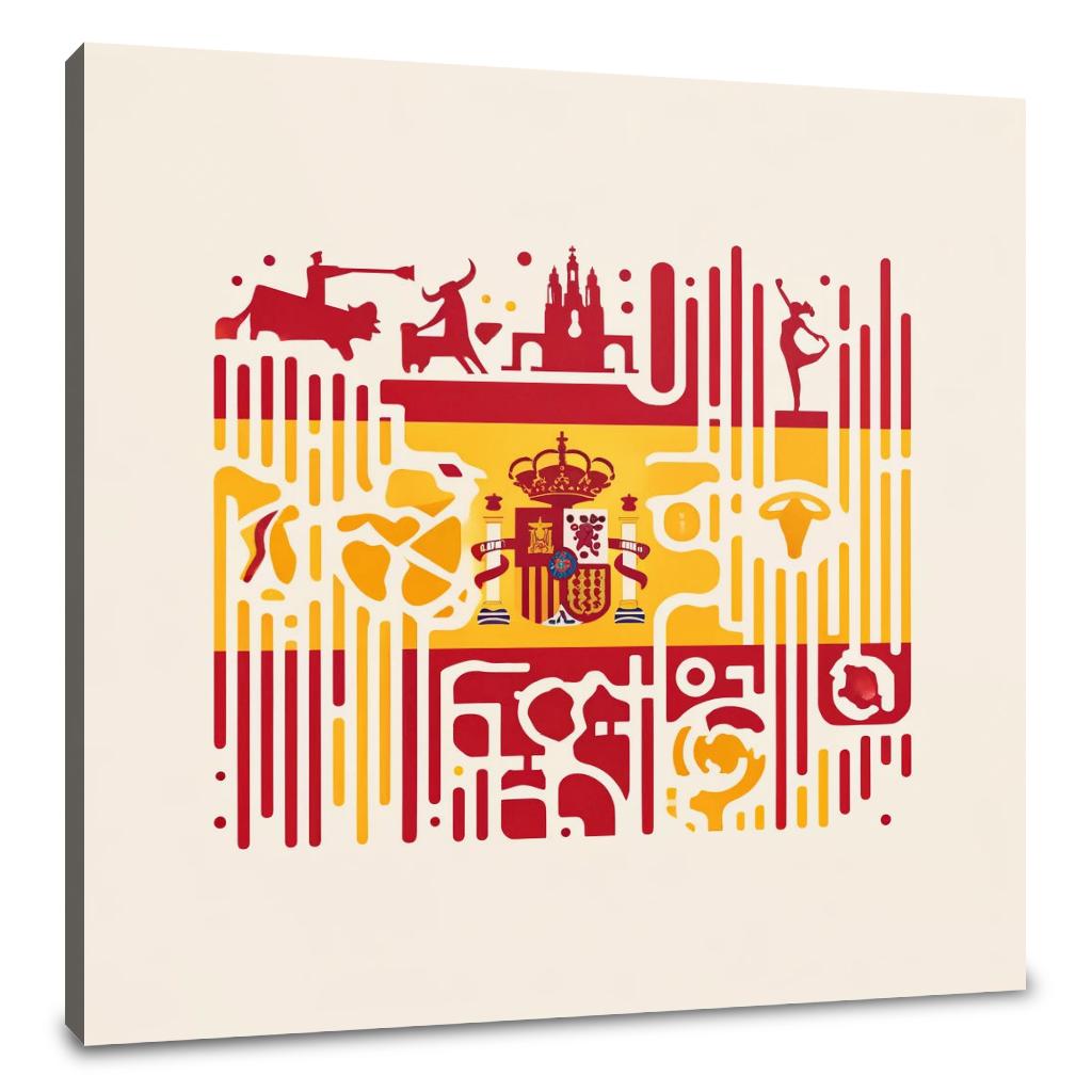 Spain Essence Canvas