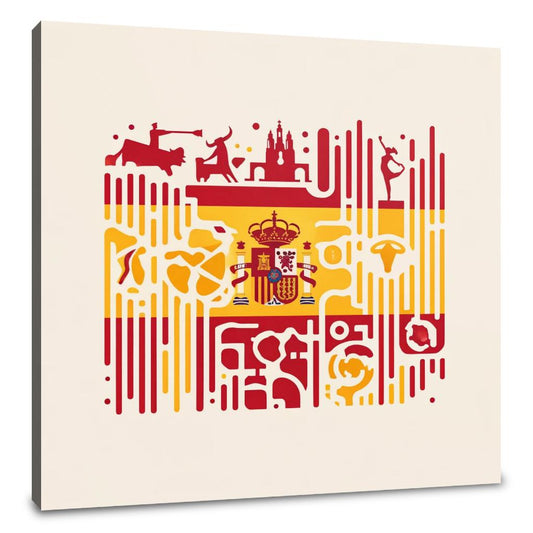 Spain Essence Canvas