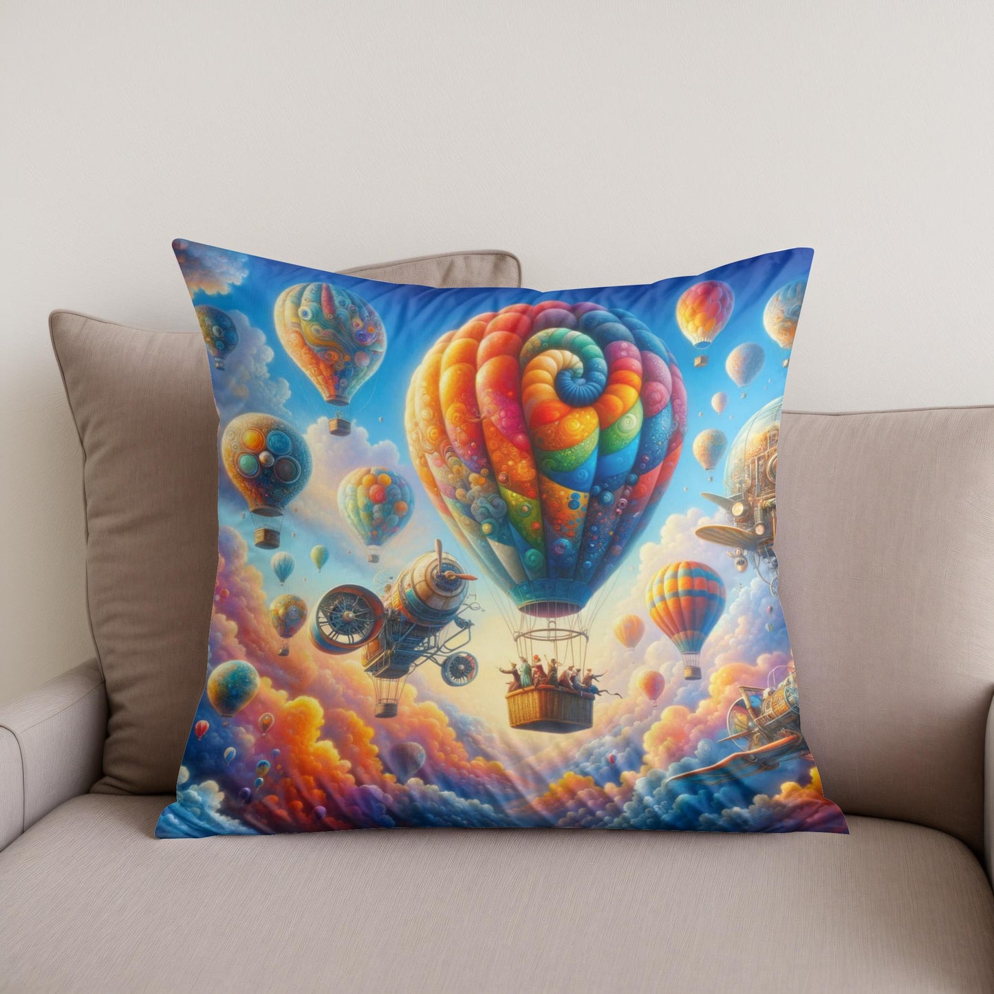 Skyward Fantasy Cotton Cushion