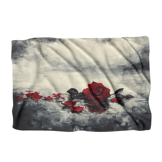 Broken Rose Reflection Blanket