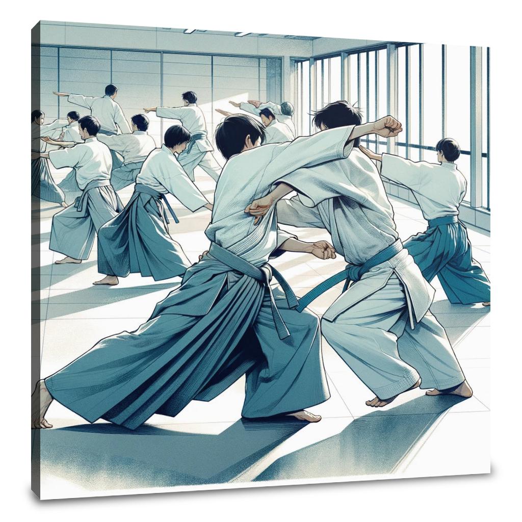 Aikido Harmony Canvas