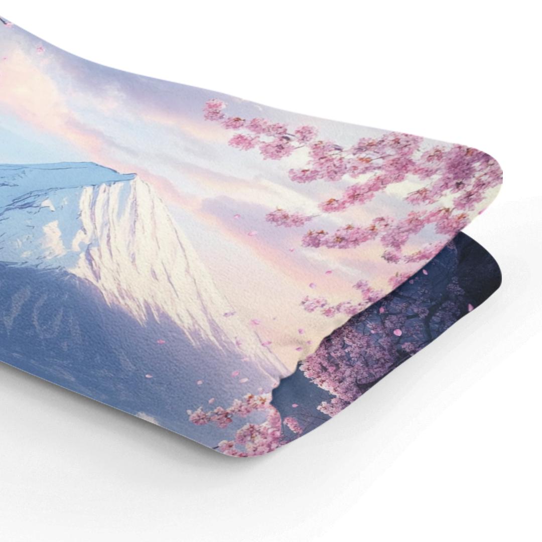 Mount Fuji Blossom Blanket