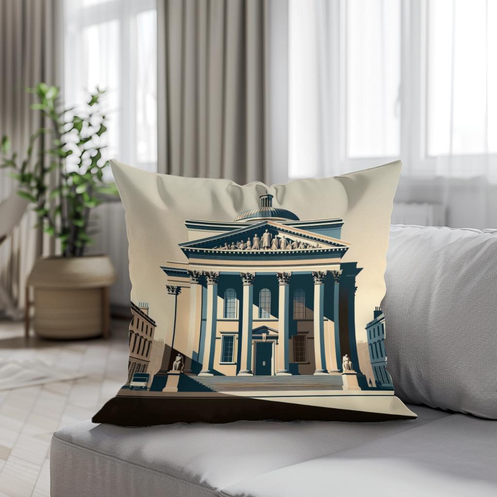 Cambridge Fitzwilliam Modernist Muse Cotton Cushion