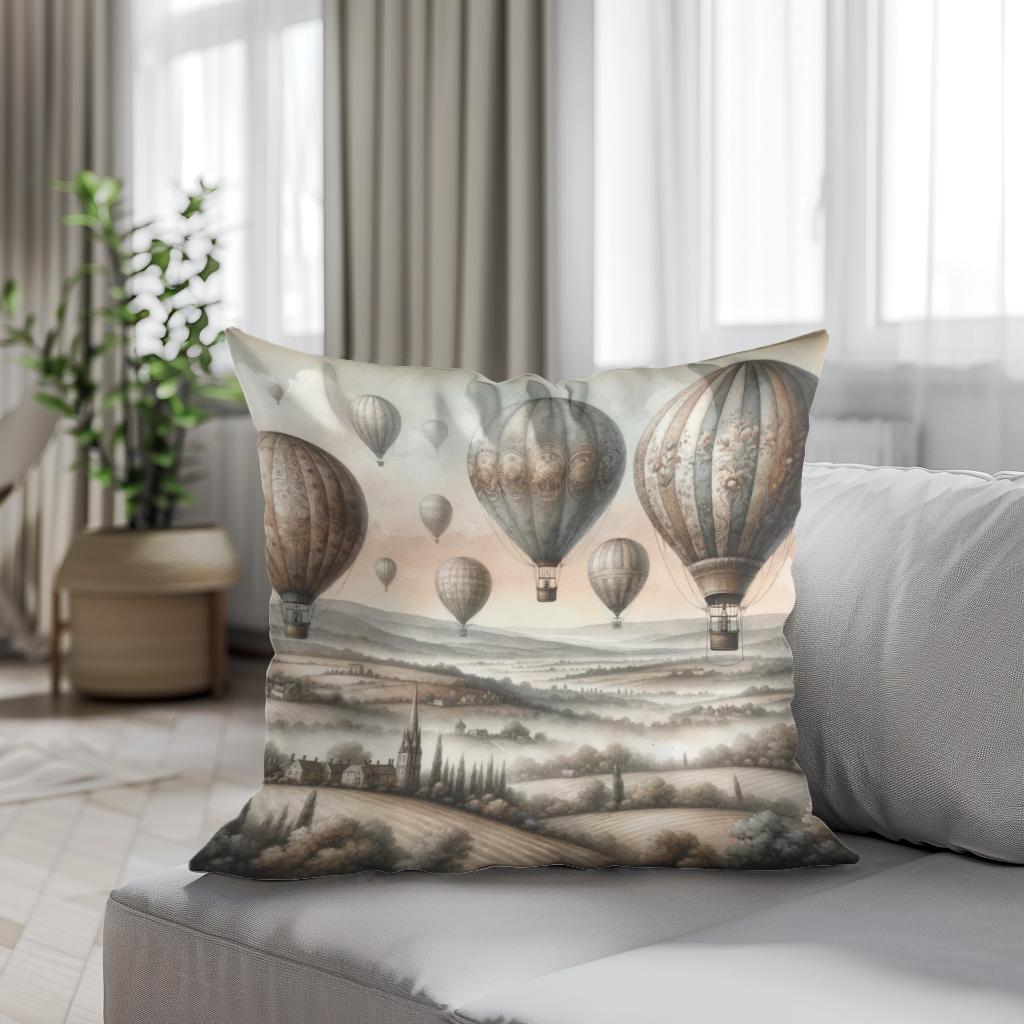 Victorian Skies Cotton Cushion