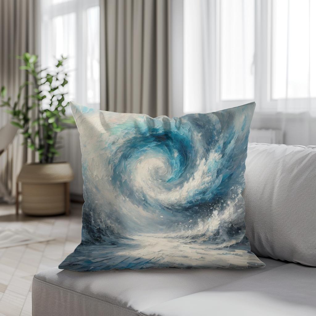 Blizzard's Embrace Cotton Cushion