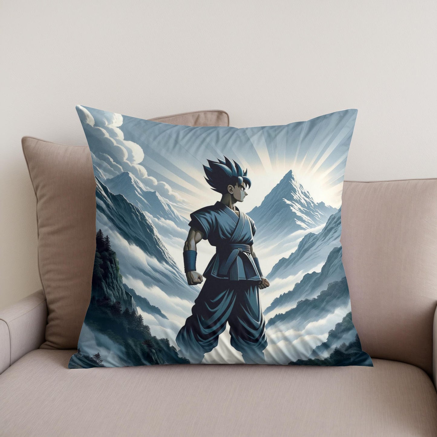Mystic Landscape Cotton Cushion
