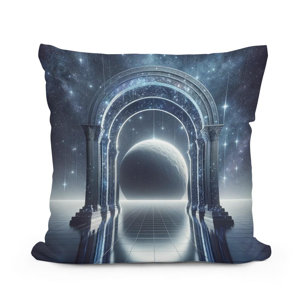 Starry Gateway Cotton Cushion