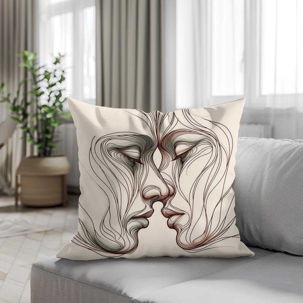 Fusion of Souls Cotton Cushion