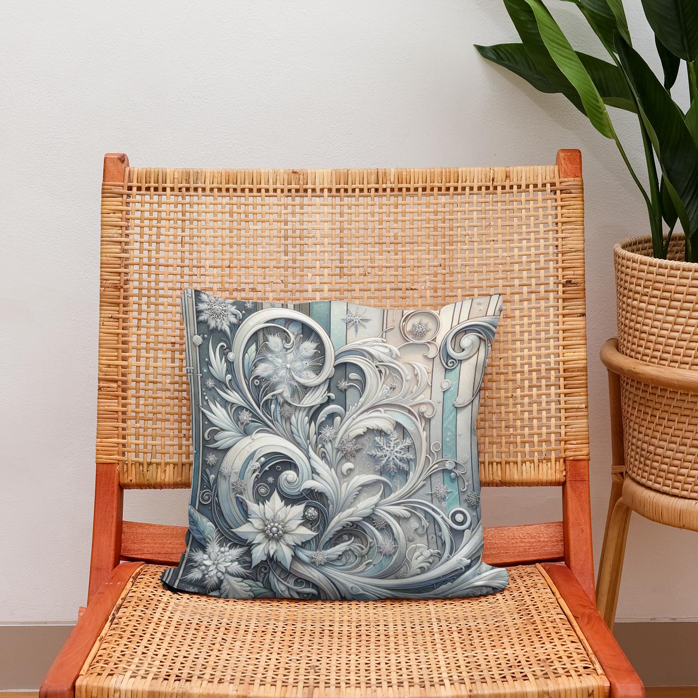Frost's Art Nouveau Cotton Cushion