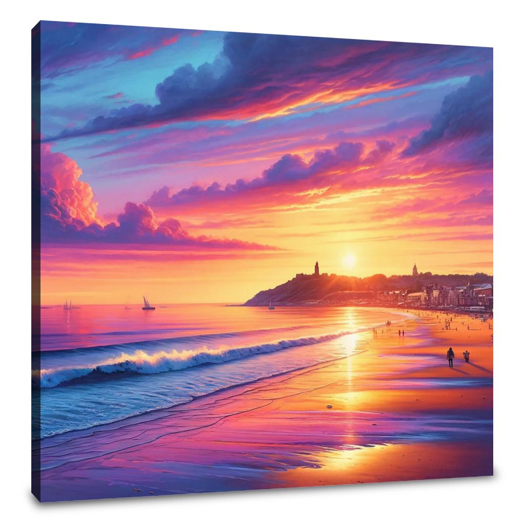 Sunset at North Bay Canvas