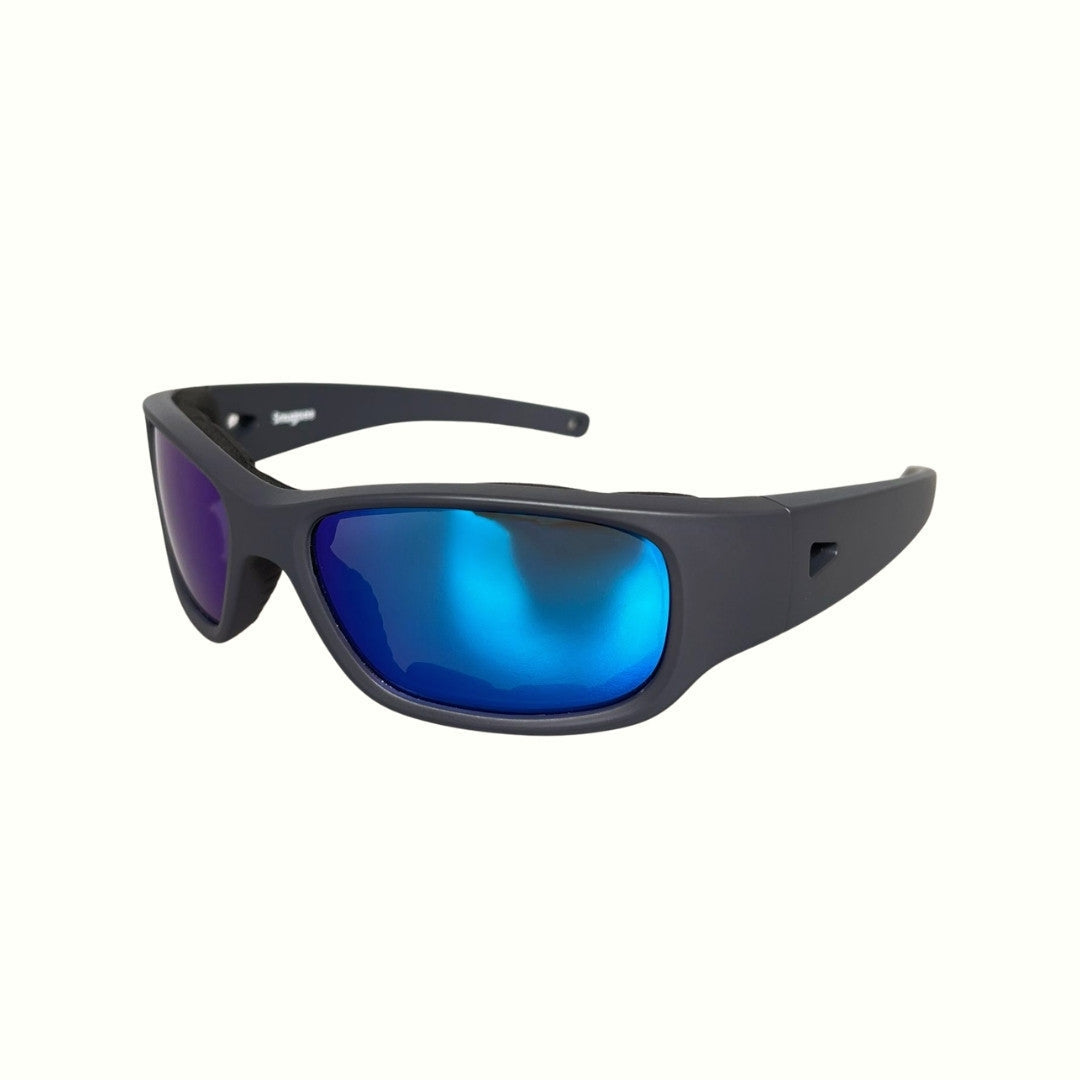 Black Charcoal Kids Sunglasses | REVO Lens | Snug Fit | 3-5 Years