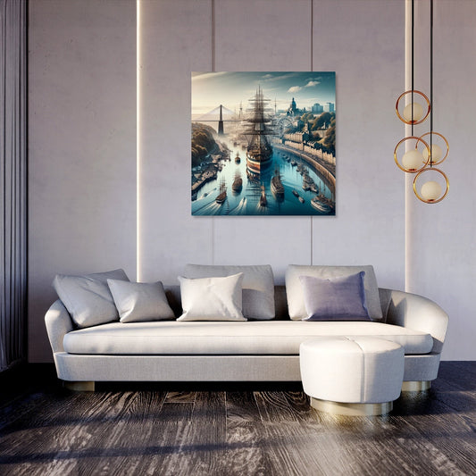 Panoramic Bristol Canvas